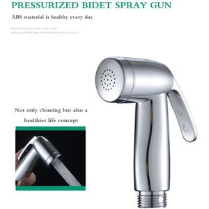 Abs Handheld Wc Bidet Sproeier Douchekop Water Sproeier Spray Sprinkler Body Butt Clean Tool