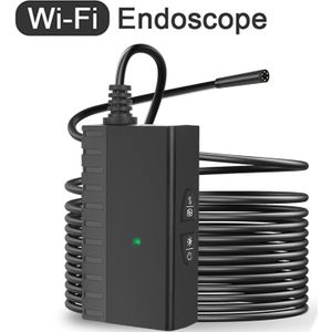 5.5M Mini Wifi Endoscoop Camera 1M 3M 5M 10M Harde Kabel Snake Borescope Inspectie Camera voor Android Ios Pc