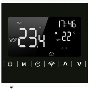 110V 220V 230V Wifi 16A Elektrische Verwarming Thermostaat Warme Vloer Kamertemperatuur Controller Smart Afstandsbediening AC85 ~ 250V