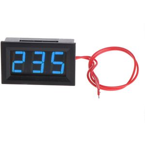 2 Draad 0.56 ""Ac 30 V-500 V Led Digitale Voltmeter Voltage Meter Monitor Tester Voor 110V 220V 380V Tester Gereedschap