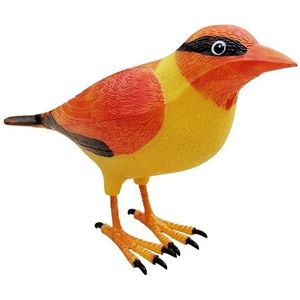 Unieke Draadloze Digitale Vogel Sound Home Afstandsbediening Klokkenspel Deurbel Mooie (Oranje)