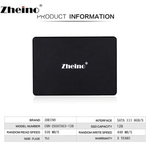 Zheino 2.5 Sataiii Ssd 32 Gb 60 Gb 120 Gb 240 Gb 480 Gb 128 Gb 256 Gb 512 Gb 6 Gb/s Interne Solid State Drive Schijf Voor Laptop Desktop