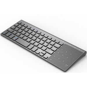Usb 2.4G Wireless Keyboard Voor Laptop Computer Desktop Smart Tv Nummer Touchpad Numeriek Toetsenbord Voor Android Windows