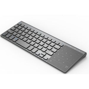 Usb 2.4G Wireless Keyboard Voor Laptop Computer Desktop Smart Tv Nummer Touchpad Numeriek Toetsenbord Voor Android Windows