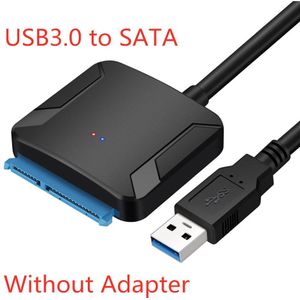 Usb 3.0 Naar Sata Convert Kabel Ondersteuning 2.5 ""/3.5"" Externe Ssd Hdd Adapter 22pin Sata iii Om USB3.0