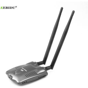 Usb 2.0 Draadloze Netwerkkaart BT-N9100 Beini Gratis Internet High Power 3000Mw Dual Antenne Wifi Rtl 8192FM