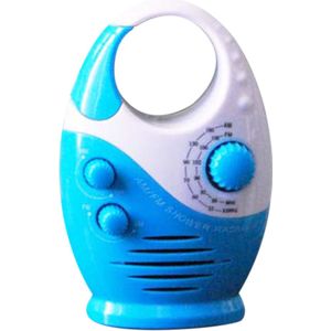 Badkamer Speaker Verstelbare Volume Muziek Opknoping Waterdichte Draagbare Knop Insteekkaart Top Handvat Mini Douche Radio Am Fm