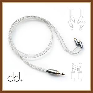 Dd Ddhifi BC50B 2.5 Gebalanceerde Of 3.5 Hoofdtelefoon Kabel Naar Mmcx/0.78Pins, bluetooth Adapter Kabels Voor Fiio Shanling Hiby Sony Ampère.