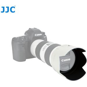 Jjc LH-78B Wit Zonnekap Voor Canon Ef 70-200Mm F/4L Is Ii Usm Lens Vervangt ET-78B Kunt Zetten 72Mm Filter En Lens Cap