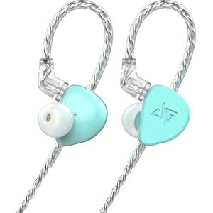 Auglamour F300 Licht 10Mm Dynamische Driver Hifi Metal Muziek Monitor Sport In-Ear Oortelefoon Oordopjes Met Microfoon F300 t100 SE215 T2