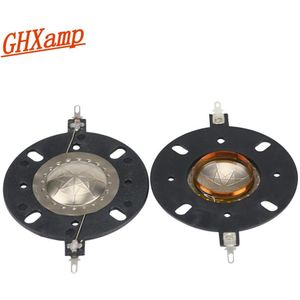 GHXAMP 25.4mm Titanium Diafragma treble ring spreekspoel 8OHM 25.5 Core 6OHM 8OHM Tweeter Speaker Reparaties 1 Pairs