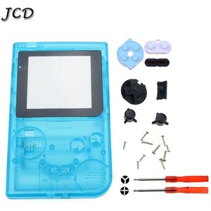 Jcd Transparant Clear Kleur Behuizing Shell Vervanging Voor Gameboy Gbp Pocket Game Console Voor Gbp Shell Case Met Knoppen Kit