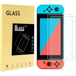 Gehard Glas Screen Protector Voor Nintendo Switch Console Full Hd Scherm Beschermende Film Voor Ns Lite 2Pcs