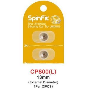 1 Paar (2 Stuks) originele Spinfit CP100 CP800 In-Ear Oordopjes Gepatenteerde Siliconen Oordopje Innovatieve Technologie Oordopje