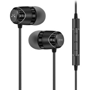 Soundmagic E11C Oortelefoon Wired Geluidsisolerende In-Ear Oordopjes Krachtige Bass Hifi Stereo Sport Koptelefoon Met Microfoon