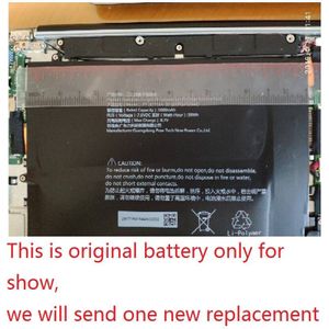 Batterij voor Chuwi lapbook SE Tablet PC Li-Po Oplaadbare Accumulator Vervanging PT2877164-2S 7.6V 5000mAh w /7 lijnen + Plug