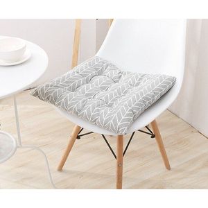 40X40 Cm Vierkante Vorm Zitkussen Zijde Katoen Core Katoen Polyester Tatami Kussen Kussen Woondecoratie Auto Zacht sofa Kussen