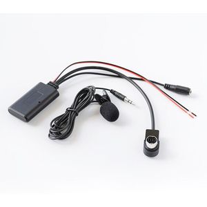 Biurlink Bluetooth Aux Kabel Adapter Voor Alpine KCA-121B AI-NET CDA-9857 CDA-9886 CDA-117 Voor Smartphone Microfoon Handsree