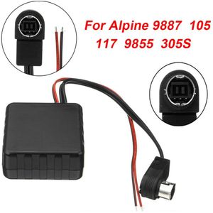 Auto ABS Bluetooth Adapter 12V AUX Module Kabel Voor Alpine JVC CVA IVA IDA CDA 9887/105/ 117/9855/305S Bluetooth Adapter