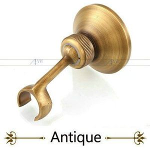 Amibronze Retro Antiek Messing Badkamer Douchekop Houder Beugel Badkamer Hardware Accessoire Wandmontage Haak