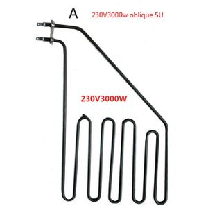 230V Elektrische Warmte Buis Rvs Schuine/Rechte Hoofd Element Buisradiator Elements 5U/4U 2000W/3000W/2500W