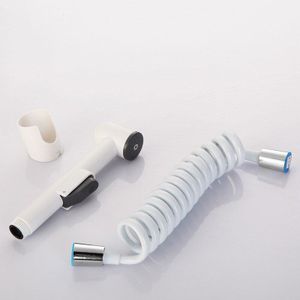 Badkamer Hand-Held Body Bidet Spray Flusher Set Abs Materiaal Kraan Kleine Douche Wc Schoonmaken Nozzle Butt Bidet Set