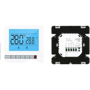 Programmeerbare Smart Thermostaat Voor Water Verwarming Grote Lcd-scherm Met Achtergrondverlichting Water Foor Verwarming Tempratuur Controller