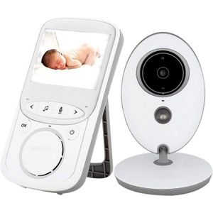 Draadloze Video Babyfoon Met Infrarood Camera (2.4 Inch Lcd) Twee-weg O, Temperatuur Monitoring, rapid Opladen Technologie