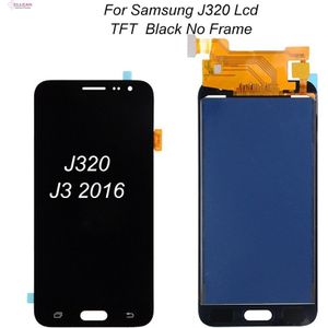 HH Amoled J320 Lcd Voor Samsung Galaxy J3 Display J320F J320H J320M J320FN J320Y Display Touch Screen Digitizer Vergadering