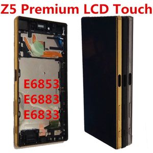 LCD Display Voor SONY Xperia Z5 Premium LCD Touch Screen met Frame Vervanging voor SONY Z5Plus E6883 E6833 E6853 LCD
