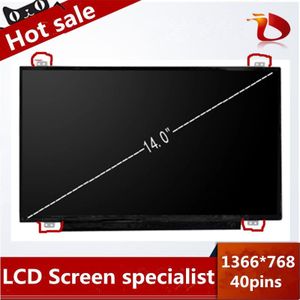 Originele Een + 14''slim led lcd matrix screen voor LENOVO S410 G405S B4450S Y400 V470 Y410P Z400 notebook display 1366*768