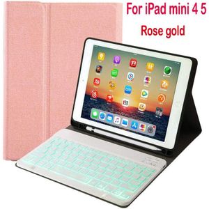 Voor Ipad Mini 1 2 3 Backlit Draadloze Bluetooth Keyboard Case Voor Apple Ipad Mini 4 5 Cover