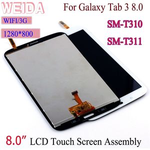 Weida Lcd Replacment 8 ""Voor Samsung Galaxy Tab 3 8.0 SM-T310 SM-T311 Lcd-scherm Touch Screen Assembly T310 Wifi/T311 3G