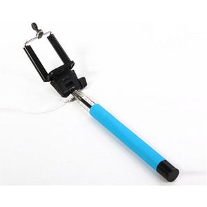 Dinto Vouwen Bedrade Selfie Stok 24-100 Cm Uitschuifbare Monopod Kleurrijke Ingebouwde Shutter Self Camera Mobiele Voor smartphones