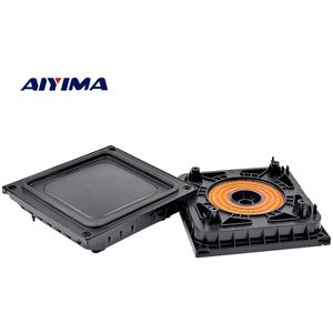 AIYIMA 2 stks Bass Radiator Passieve Radiator Speaker Rubber membraan Vbration Plaat 100*92mm Voor Pil XL Bluetooth speaker DIY