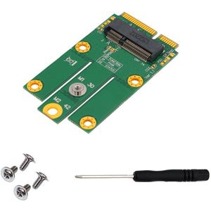 M.2 Ngff/Key E Kaart Naar Mpcie (Pcie + Usb) adapter Mpcie Slot Ondersteuning Windows 2000 Xp Voor Laptop Desktop