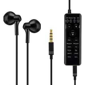 Voice Changer Headsets, Zingen Hoofdtelefoon, voor Tik Tok/ Living/Karaoke/Kids/Telefoon/Ipad/Computer/Anker