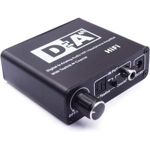 Hoofdtelefoon Versterker Fiber Coaxiale Hifi Digitale Naar Analoge Digitale Fiber Coaxiale Simulatie Eu Plug