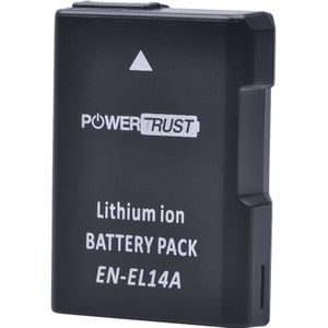 Powertrust 1500 Mah EN-EL14 EN-EL14a Batterij + Lcd Usb Dual Charger Voor Nikon D3400 D3300 D3100 D5600 D5100 D5200 D3200 p7000
