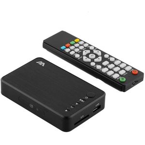 Digitale Media Player ,Full Hd 1080P Multimedia Speler Tv Box, hdmi Vga Av Usb Harde Schijf U Schijf Sd/Sdhc/Mmc-kaart