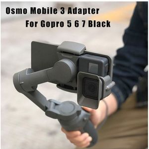 Camera Handheld Adapter Houder Voor Dji Osmo Mobiele 3 Transfer Voor Gopro 5/6/7 Camera