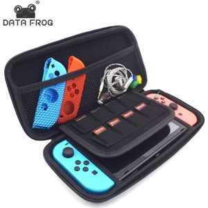 Data Kikker Portable Tas Voor Nintend Schakelaar Waterdicht Eva Carrying Opbergtas Voor Ns Switch Console Accessoires