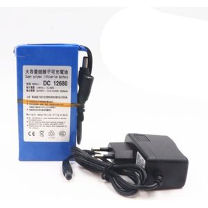 Update Super Oplaadbare Draagbare Lithium-Ion Battery Pack Dc 12V 6800 Mah DC12680 Met us Plug/Eu Plug