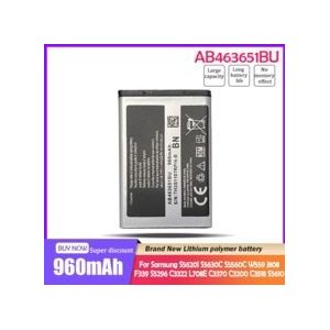 AB463651BU 1000Mah Telefoon Batterij Voor Samsung S5610 C3322 W559 S5620I S5630C C3518 J808 F339 S5560C C3370 C3200 S5296 L708E s5610
