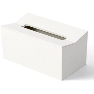 Keuken Tissue Box Cover Servet Houder Voor Papieren Handdoeken Doos Voor Servetten Tissue Dispenser Wandmontage Container Voor Doekjes Wit