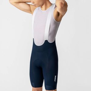 Marine Pro Team Bib Shorts Race Fiets Bottom Ropa Ciclismo Fiets Broek Spons Italië Silicon Grijpers op Been