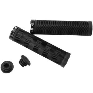 Rubber Antislip Fiets Handvat Bar Grips Met Eenzijdige Metalen Slot Voor Mountainbikes, racefietsen En 22Mm Stuur Fietsen