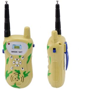 2 Stuks Mini Draadloze Walkie Talkie Kinderen Twee-weg Radio Ouder-kind Interactieve Telefoon Kinderen Speelgoed Walkie Talkie draagbare Game