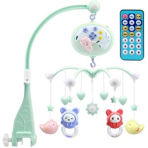 Baby Speelgoed Wieg Mobiles Rammelaars Muziek Educatief Speelgoed Bed Bel Carrousel Voor Babybedjes Projectie Zuigeling 0-12 Maanden