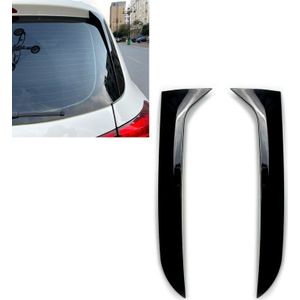 Rear Side Wing Dakspoiler Stickers Trim Cover Gloss Black Voor Volkswagen Tiguan MK1 2007